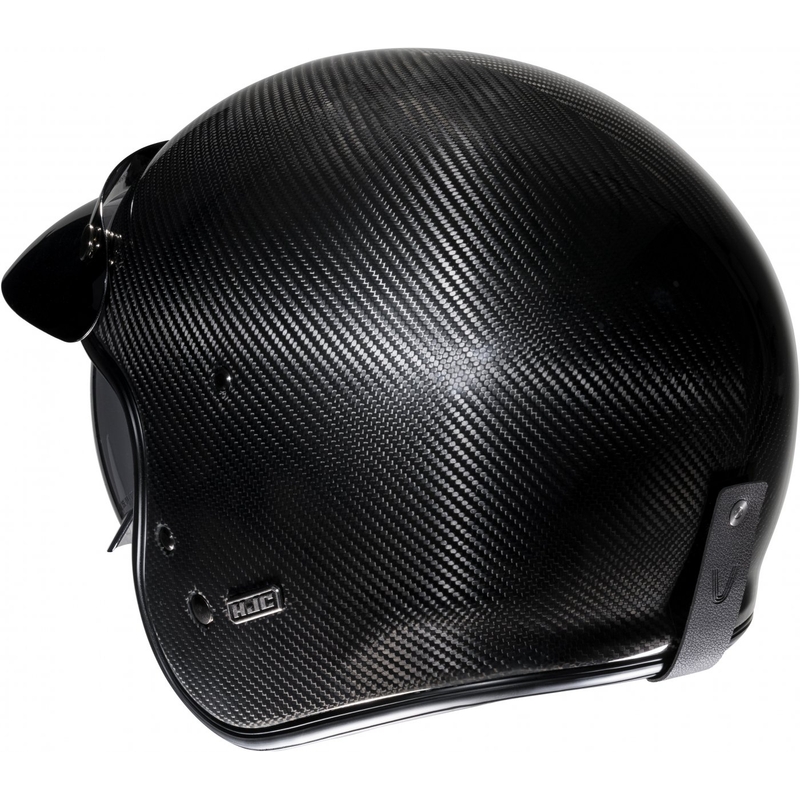 Offener Motorradhelm HJC V31 Carbon schwarz