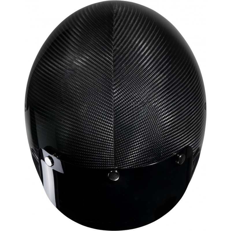 Offener Motorradhelm HJC V31 Carbon schwarz