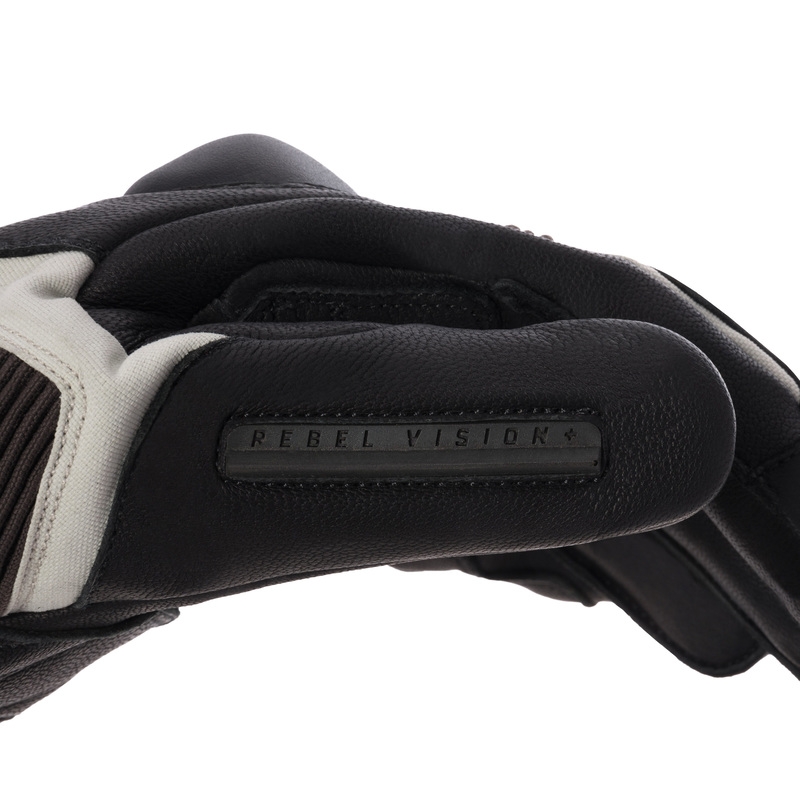 Motorradhandschuhe Rebelhorn Range schwarz-grau