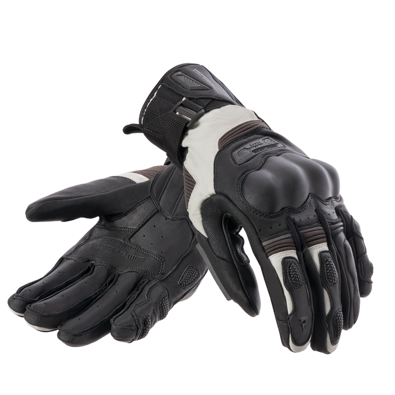 Motorradhandschuhe Rebelhorn Range schwarz-grau