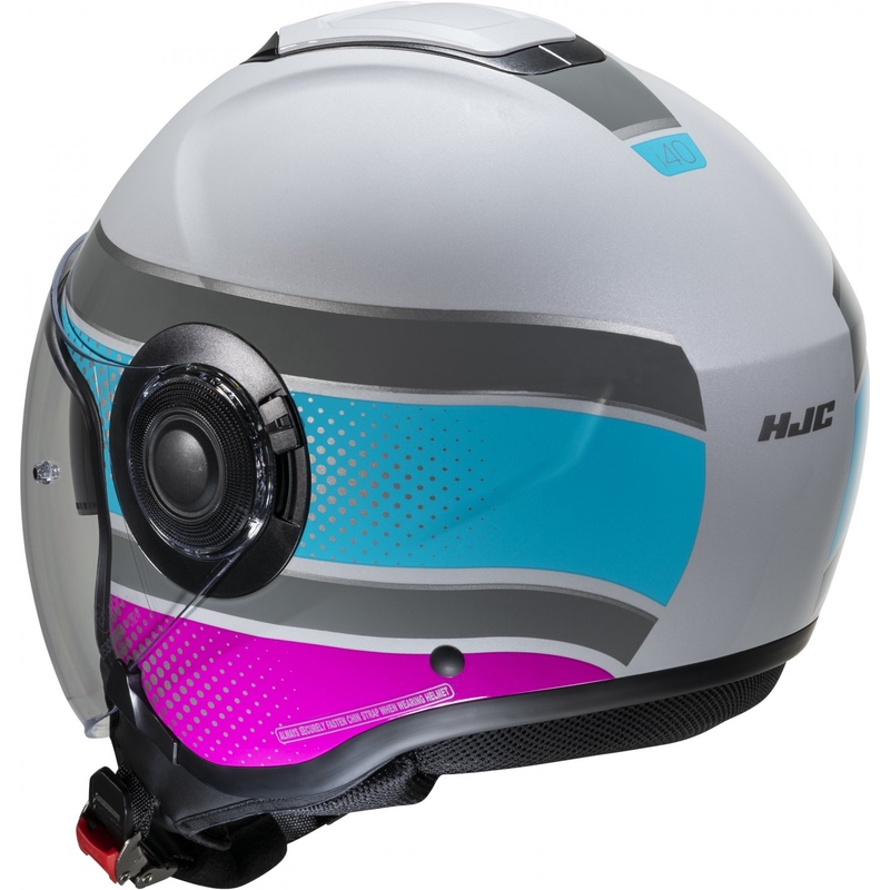 HJC i40 Tolan MC28 offener Motorradhelm