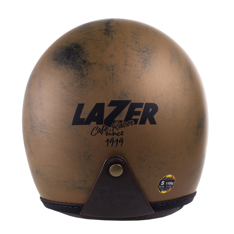 Offener Motorradhelm Lazer Mambo Evo Cafe Racer braun matt Ausverkauf