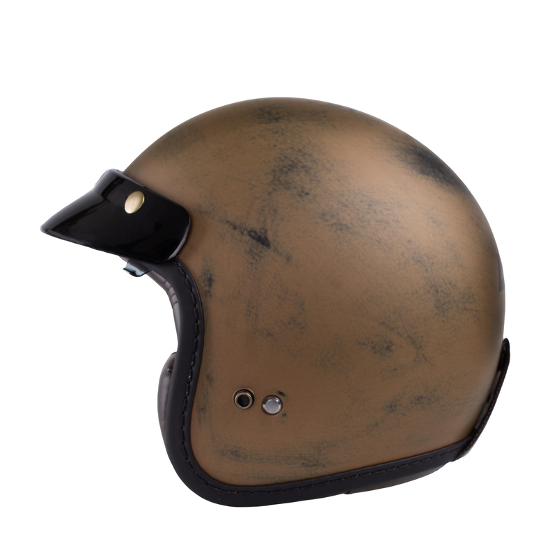 Offener Motorradhelm Lazer Mambo Evo Cafe Racer braun matt Ausverkauf