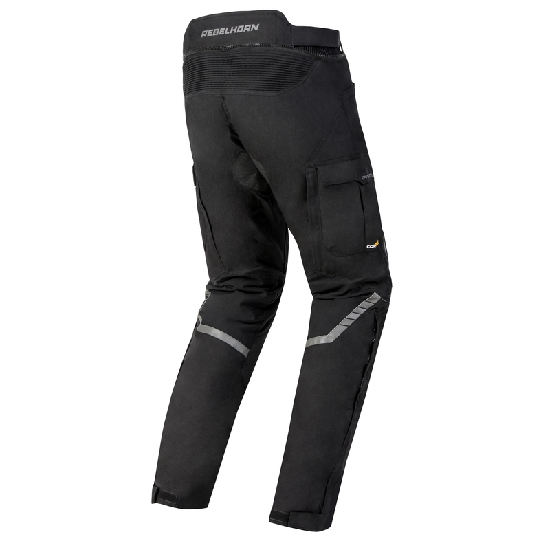 Rebelhorn Patrol Motorradhose Schwarz Ausverkauf