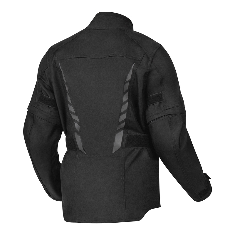Kinder-Motorradjacke Ozone Sahara schwarz