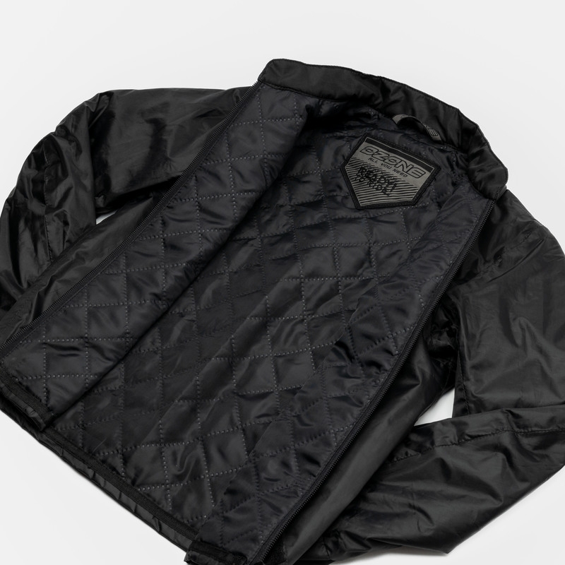 Kinder-Motorradjacke Ozone Sahara schwarz