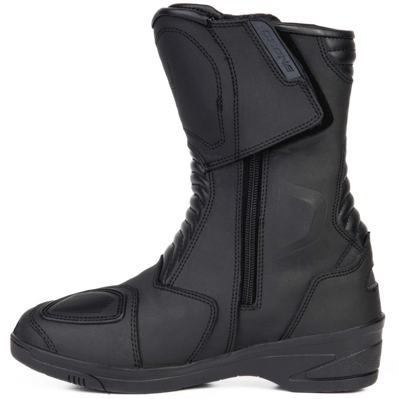 Ozone Rapid Black Matte Motorradstiefel für Frauen