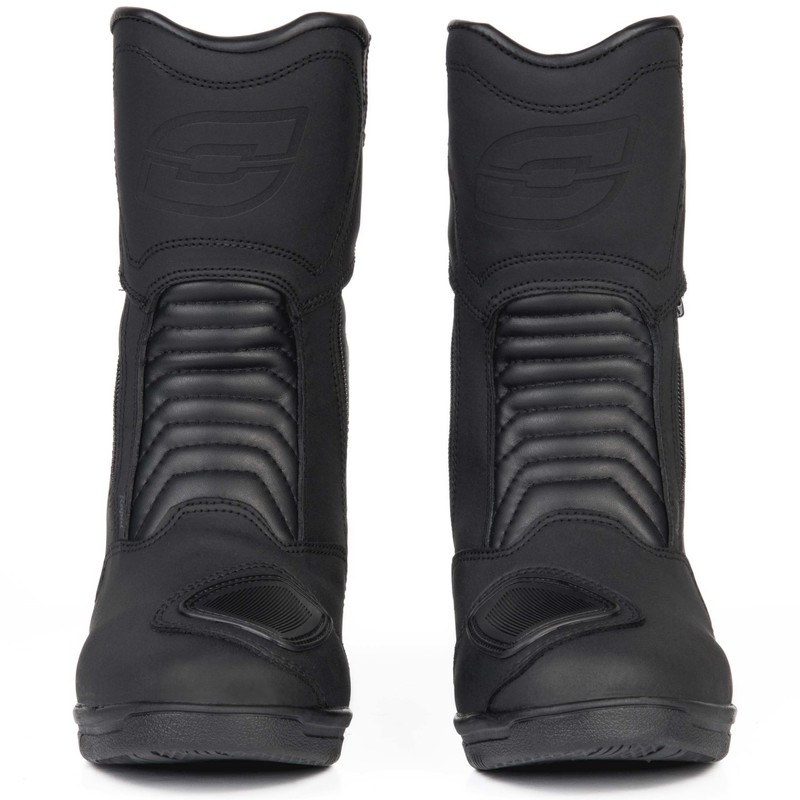 Ozone Rapid Black Matte Motorradstiefel für Frauen