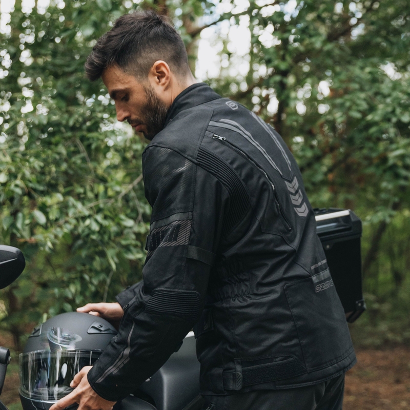 Ozone Tour III Motorradjacke schwarz