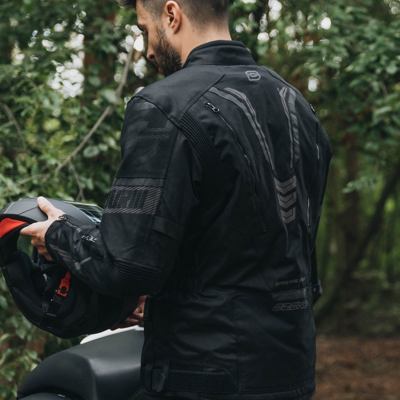 Ozone Tour III Motorradjacke schwarz