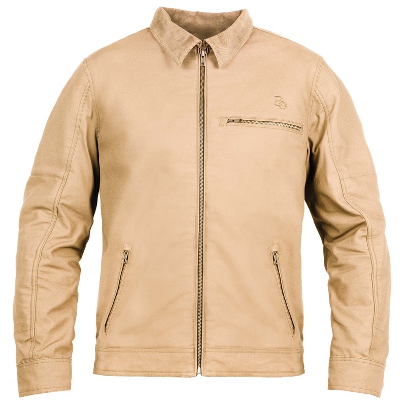 BROGER Montana hellbraune Motorradjacke Ausverkauf