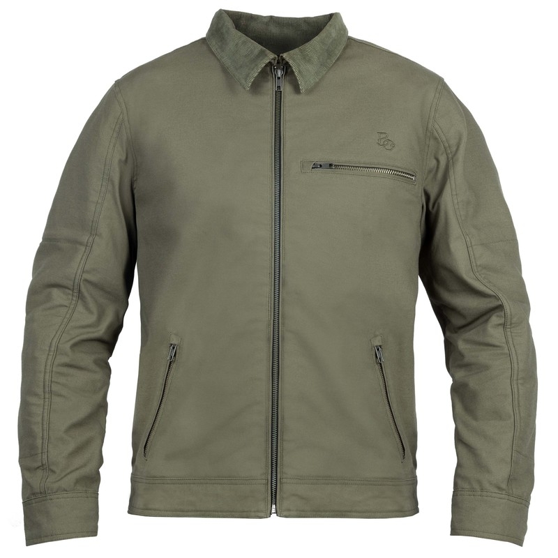 BROGER Montana Motorradjacke olivgrün Ausverkauf