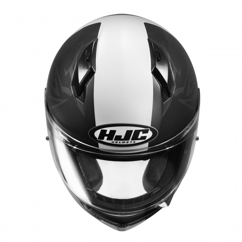 Integral Motorradhelm HJC C10 Fabio Quartararo 20 MC1SF schwarz-weiß-rot