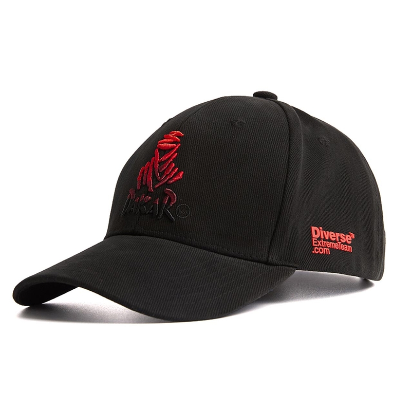 Mütze DAKAR Navi V schwarz-rot