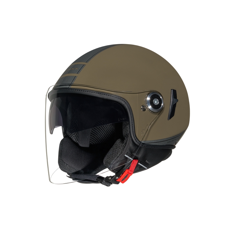 Offener Motorradhelm NEXX SX.60 Sienna olivgrün