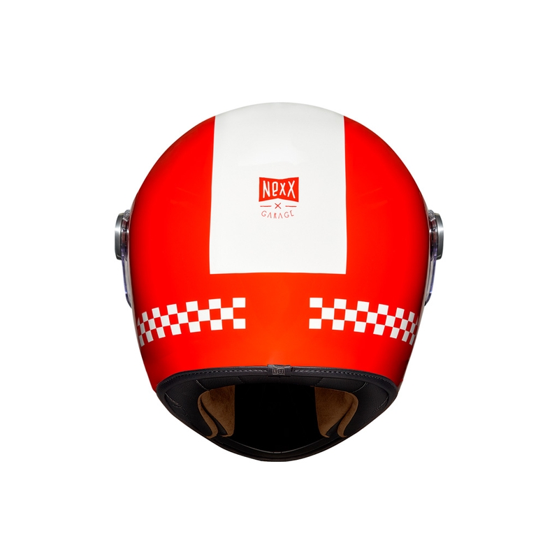 Integral Motorradhelm NEXX X.G100R Finish Line rot Ausverkauf