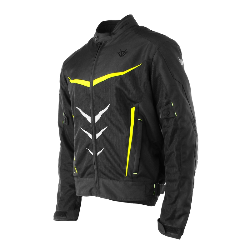 RSA Dart schwarz-fluo gelb Motorradjacke Verkauf Ausverkauf