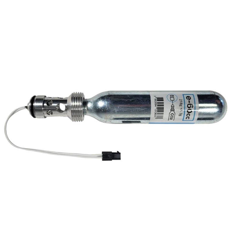 Pyro-Bombe mit E-60 cc-Schloss für elektronische HELITE-Airbags