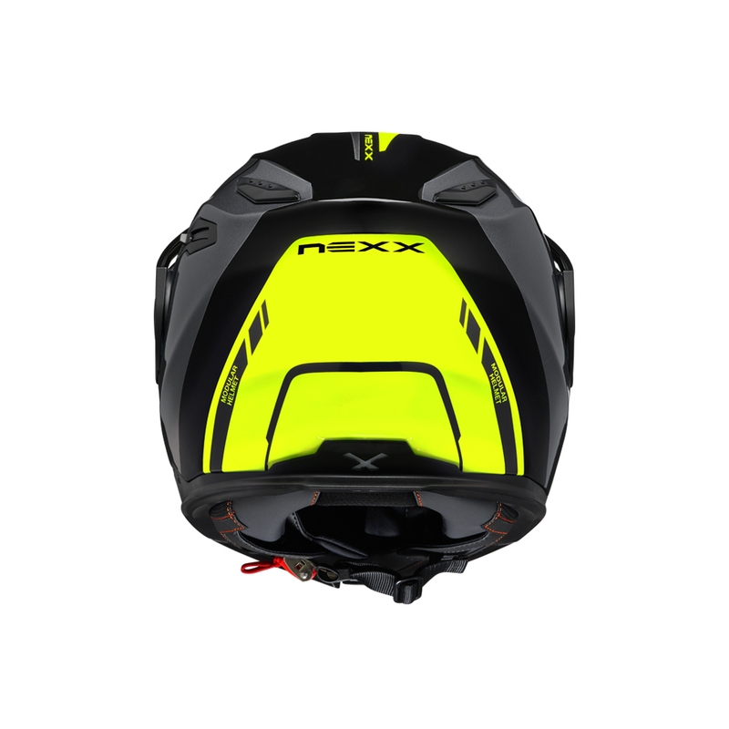 Kipphelm NEXX X.Vilijord Hi-Viz grau-fluo gelb Ausverkauf