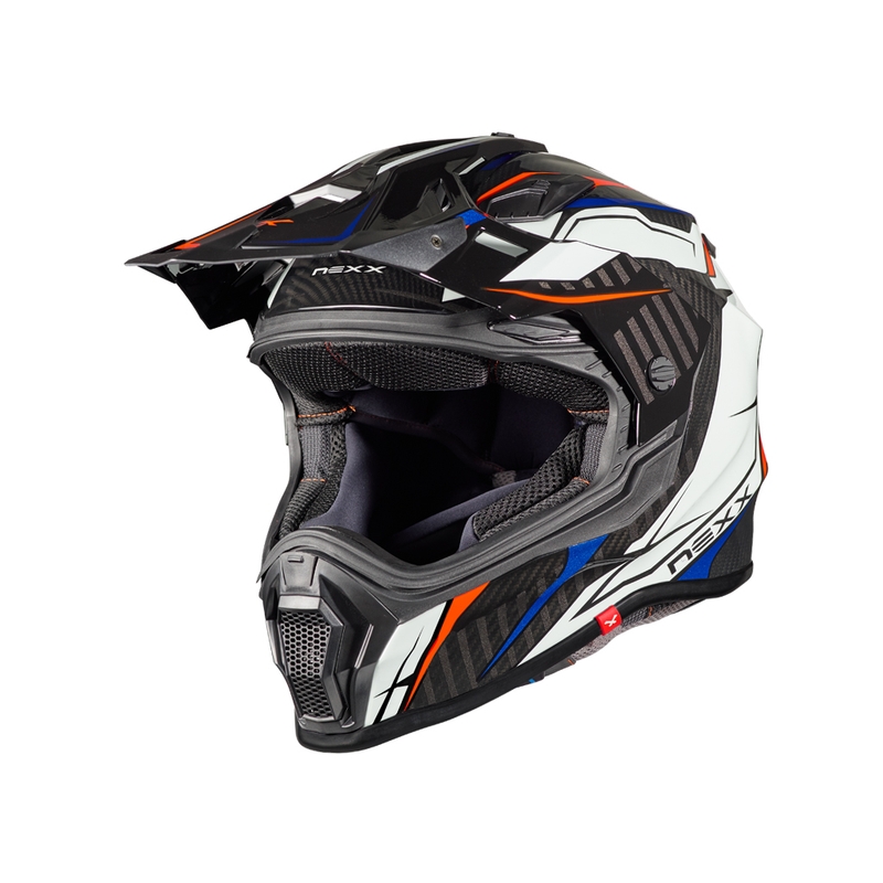 Endurohelm NEXX X.WRL Atika schwarz-weiß-rot Ausverkauf