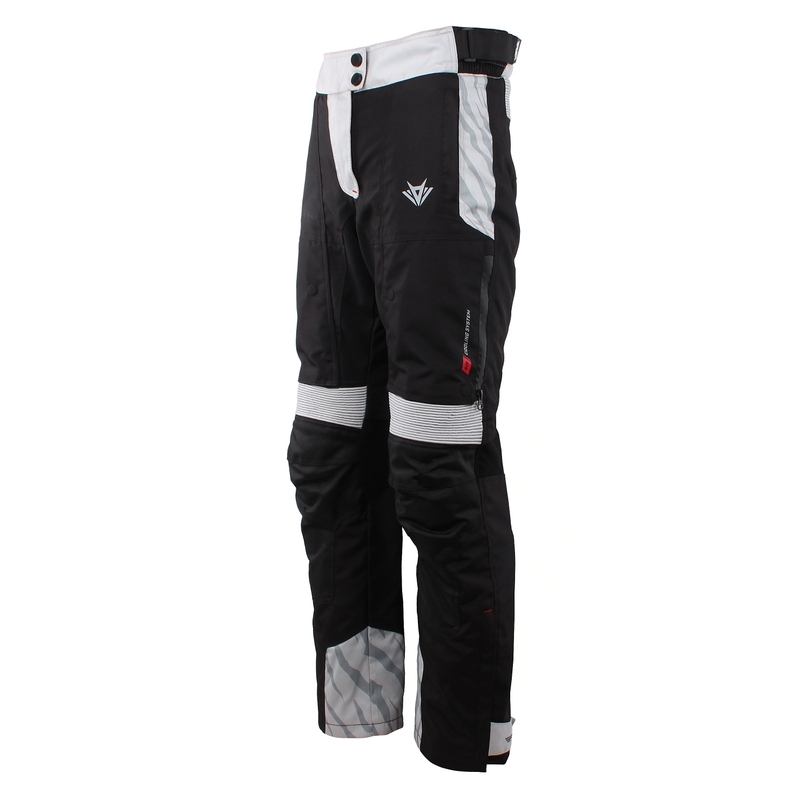 Damen Motorradhose RSA Dakar 2 schwarz und grau Ausverkauf