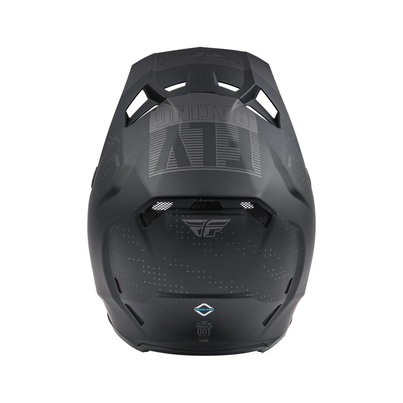 Motocross Helm FLY Racing Formula CC Primär schwarz-grau matt