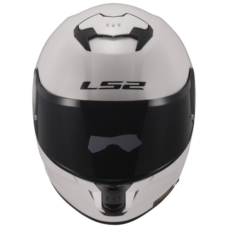 LS2 FF808 Stream II Integral Motorradhelm weiß glänzend