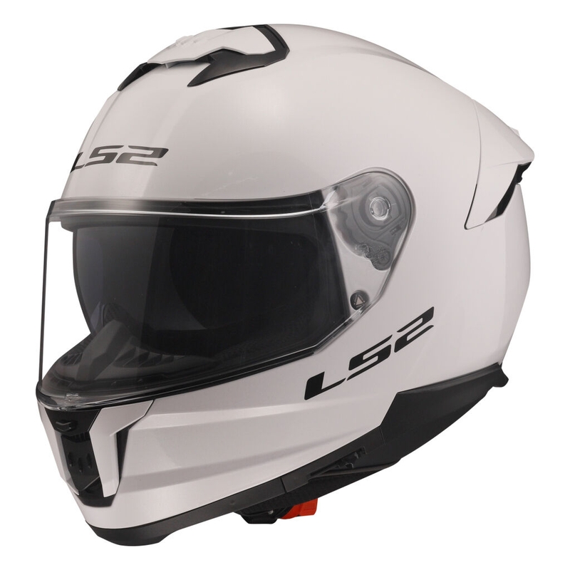 LS2 FF808 Stream II Integral Motorradhelm weiß glänzend