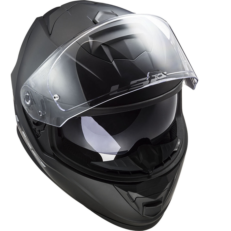 LS2 FF800 Storm II Solid Matte Black Integral Motorradhelm