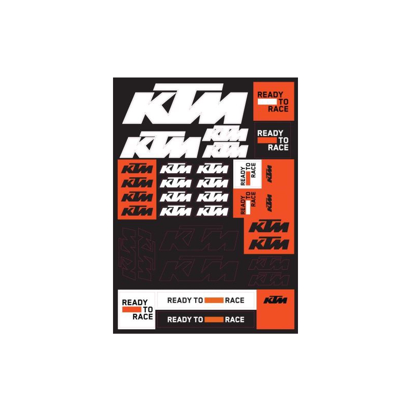 KTM-Aufkleber
