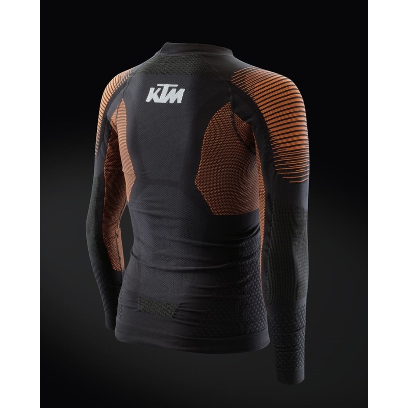 Thermo-Langarmshirt KTM Performance schwarz-orange