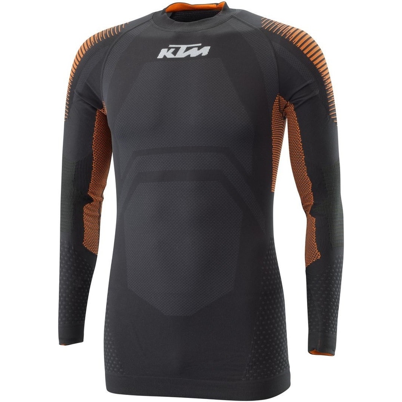 Thermo-Langarmshirt KTM Performance schwarz-orange