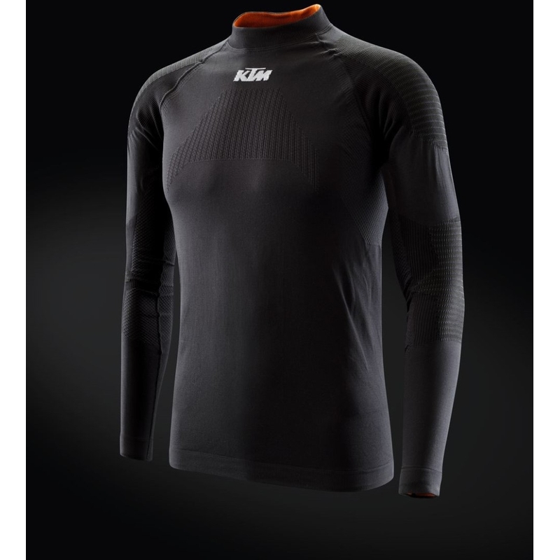 KTM Touring Langarm-Thermoshirt schwarz-orange