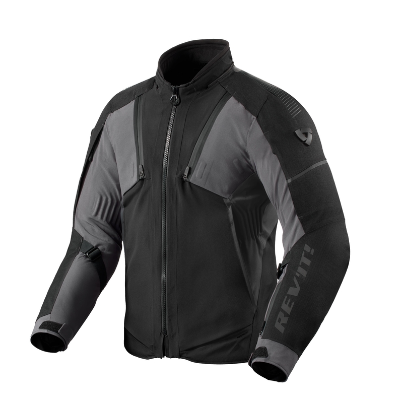 Revit Inertia H2O Motorradjacke schwarz-anthrazit