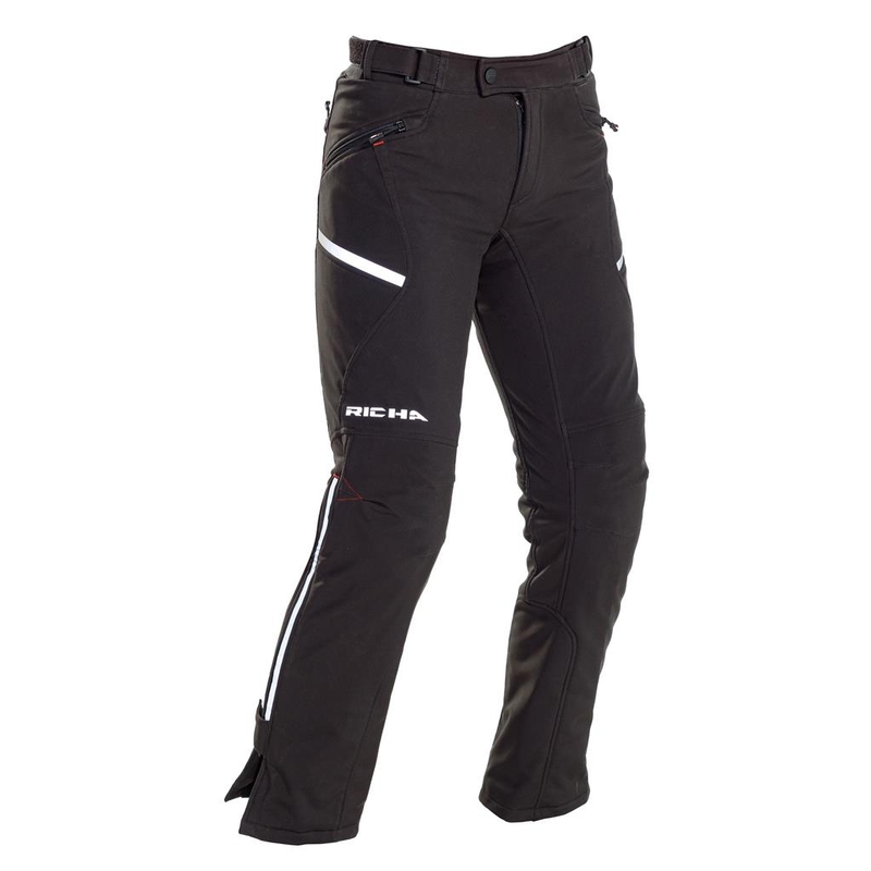 Kinder-Motorrad-Hose RICHA Softshell Schwarz Ausverkauf