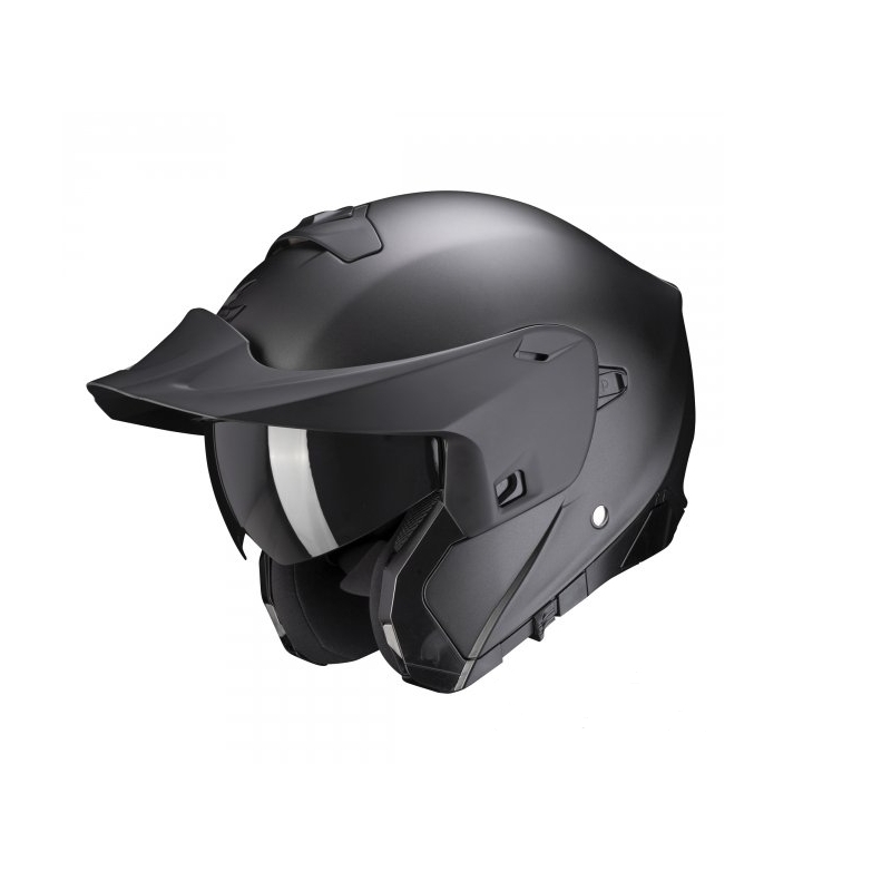 Klappbarer Motorradhelm Scorpion EXO-930 EVO Solid black