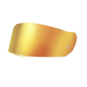 Zlaté iridiové plexi pro přilbu LS2 FF808