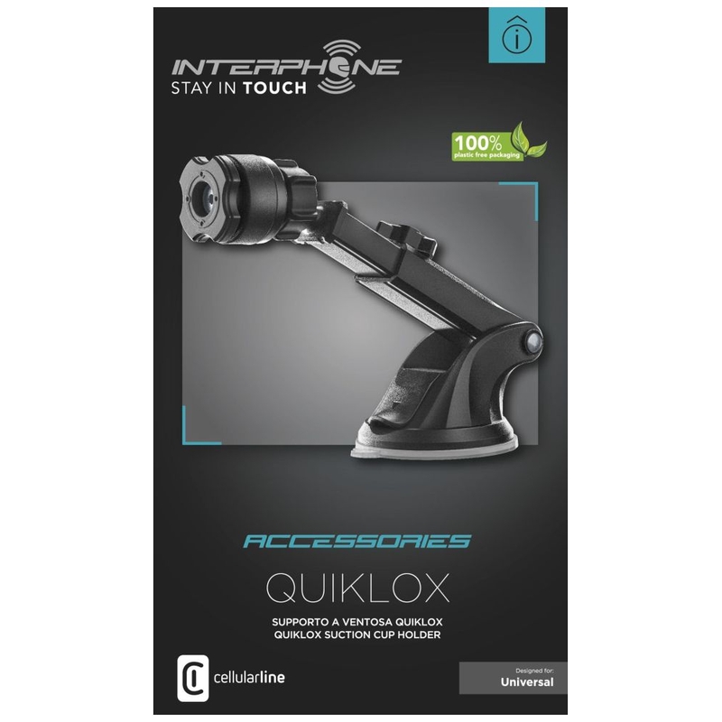 QUIKLOX Interphone Griff mit Saugnapf