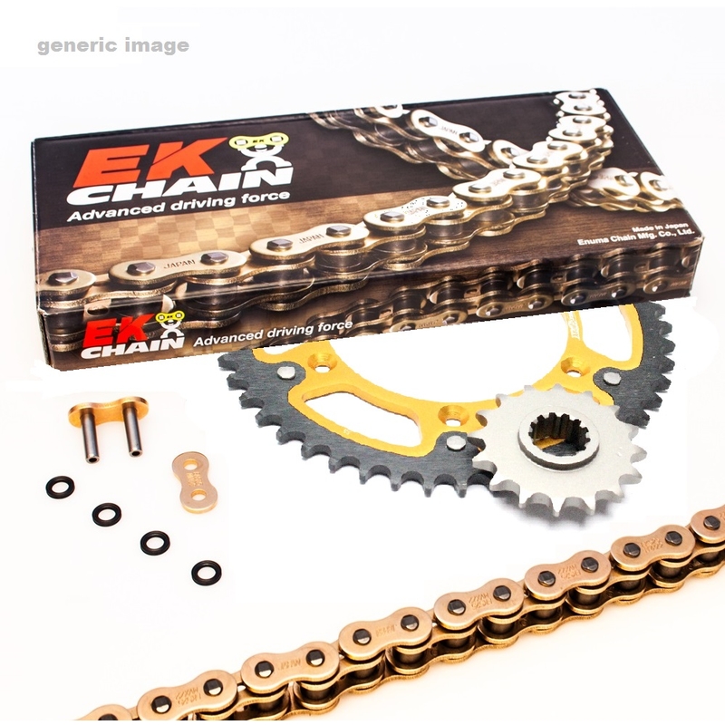 Kettensatz EK PREMIUM EK + JT mit Kette ZVX3 gold -absolute TOP quality