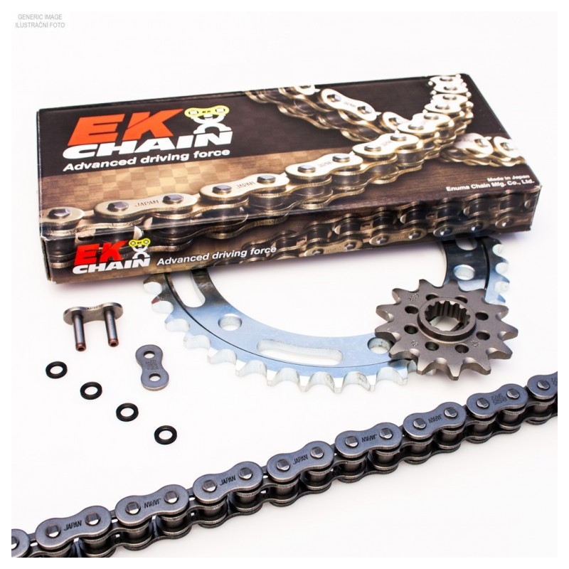 Kettensatz EK ORIGINAL EK + JT with SRX2 chain -meist verwendete