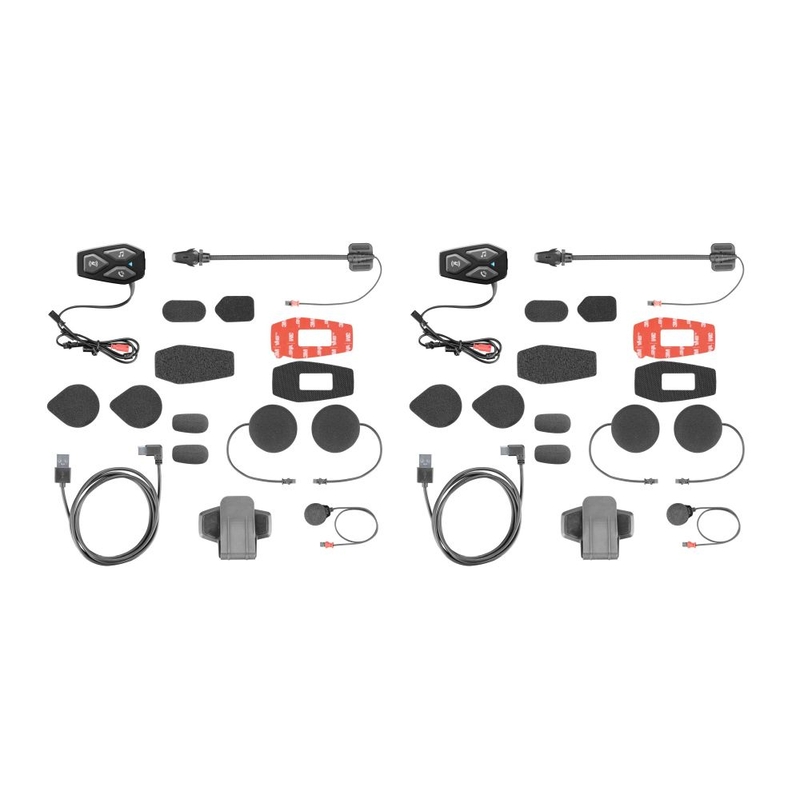 Bluetooth-Headset Interphone U-COM3 Twin Pack