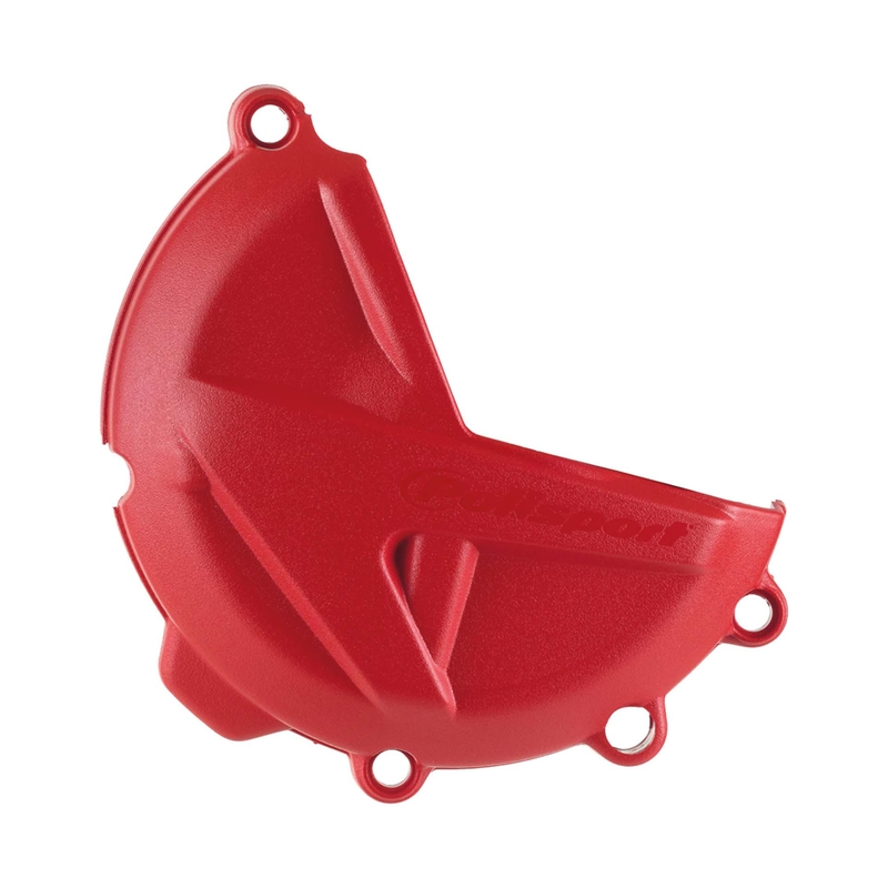 Clutch Cover protector POLISPORT PERFORMANCE rot