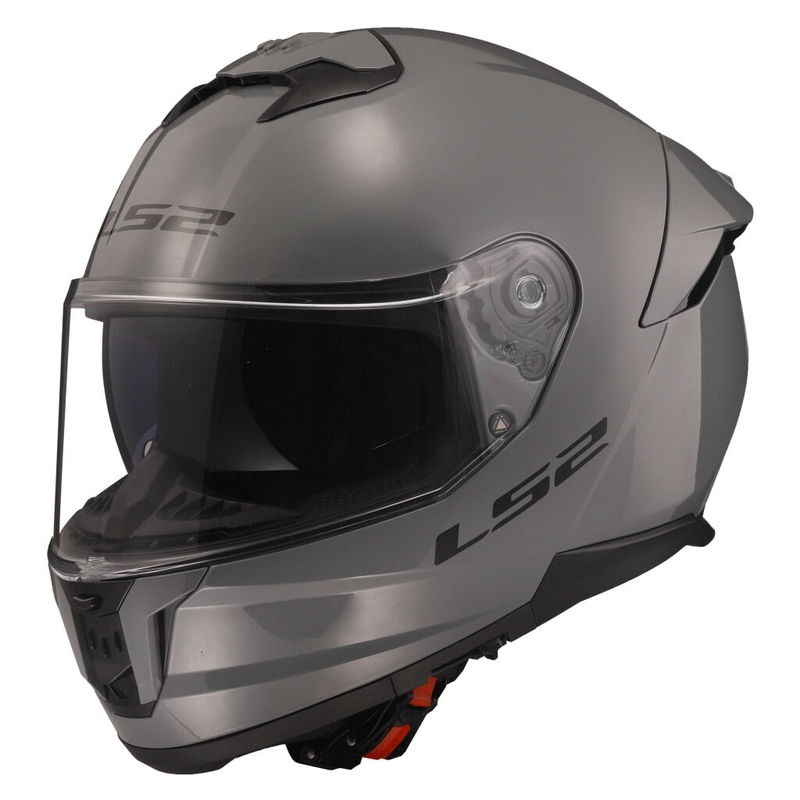 LS2 FF808 Stream II Solider grauer Integral-Motorradhelm