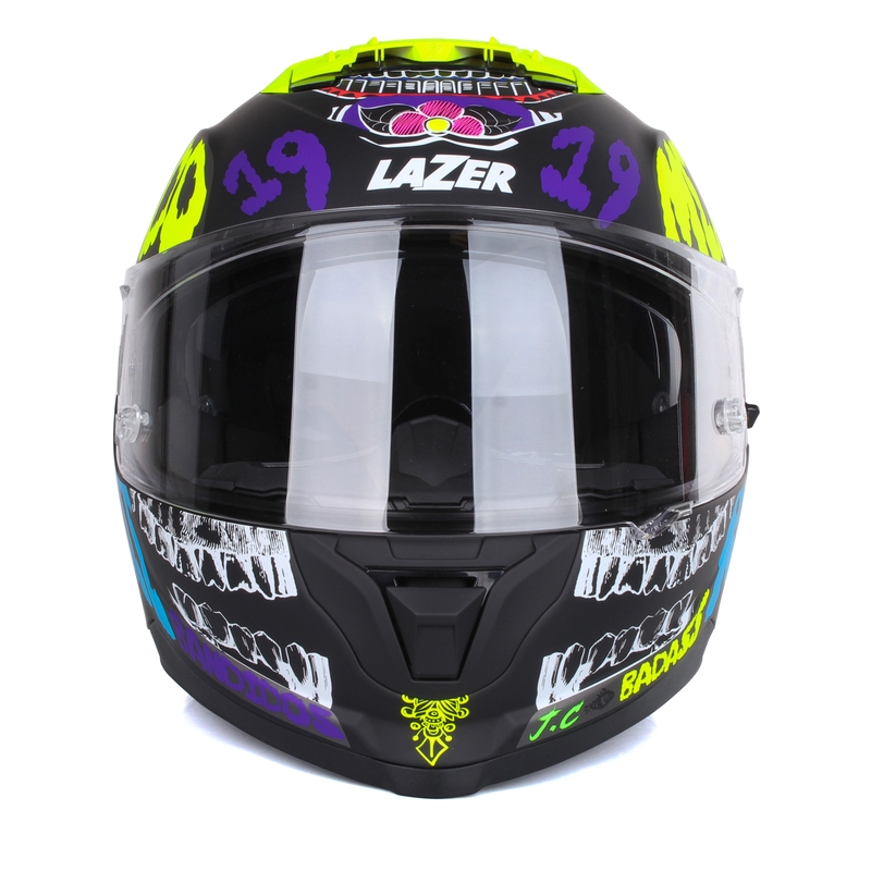 Integral Motorradhelm Lazer Rafale Evo Mexicana multicolor
