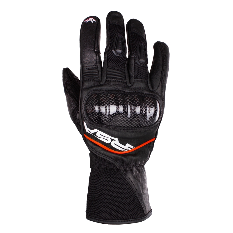 Motorradhandschuhe RSA Airvent 2 schwarz-rot