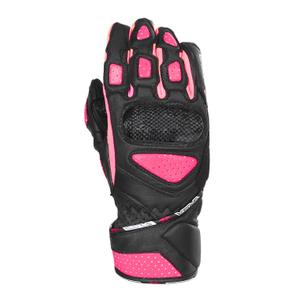 Damen Motorradhandschuhe RSA RX2 schwarz und rosa