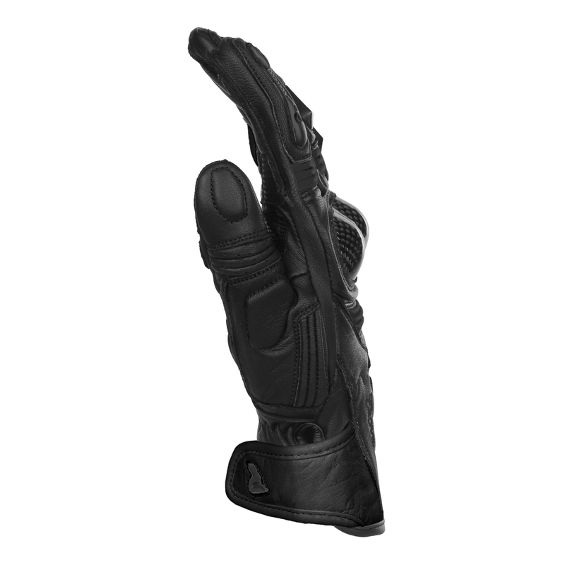 Women's Street Racer STR Motorradhandschuhe Schwarz