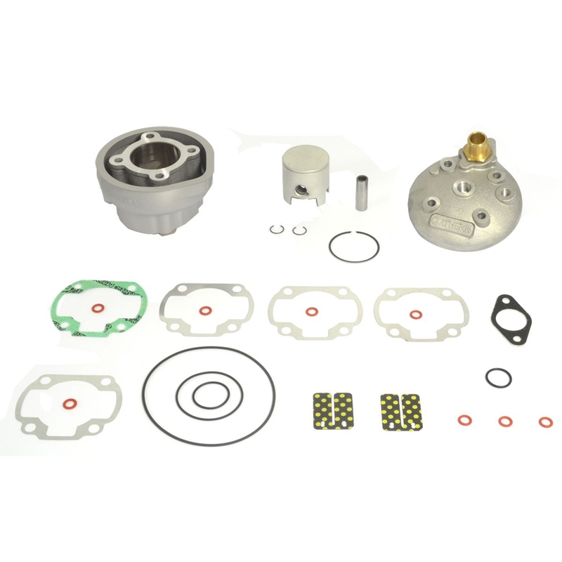 Zylinder Satz ATHENA Big Bore (with Head) d 47,6 mm, 70 cc, pin d 12 mm, flat head piston