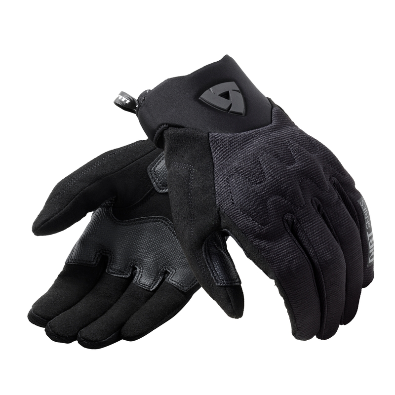 Revit Continent Motorradhandschuhe schwarz