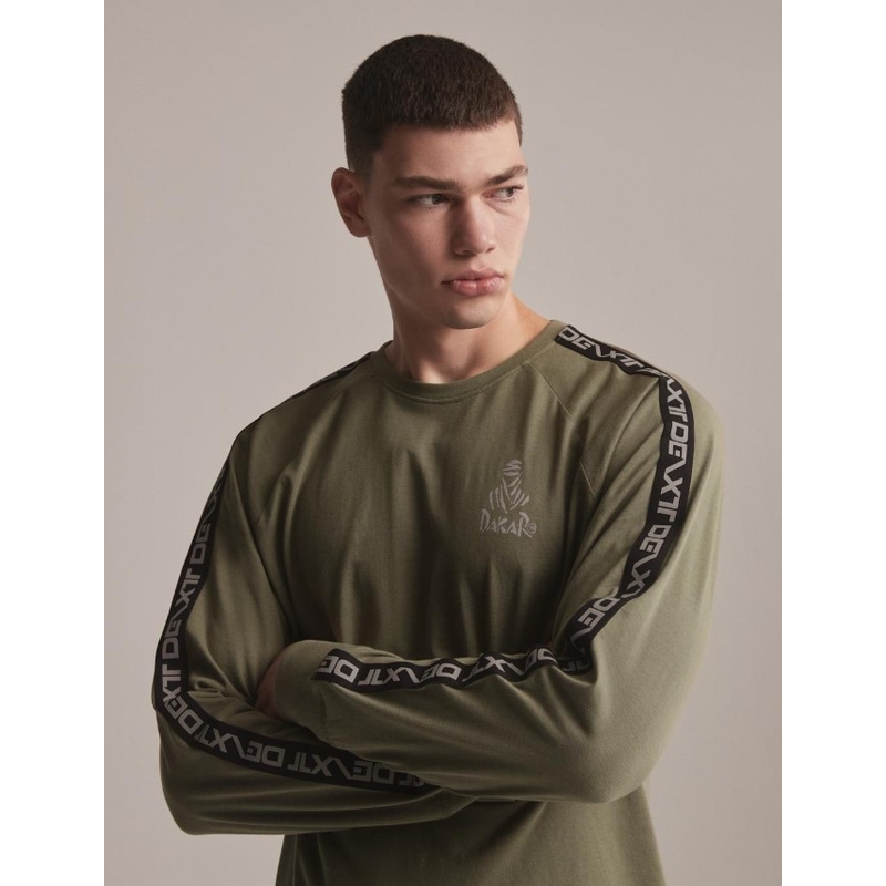Langarm-T-Shirt DAKAR DKR LG STRAP khaki